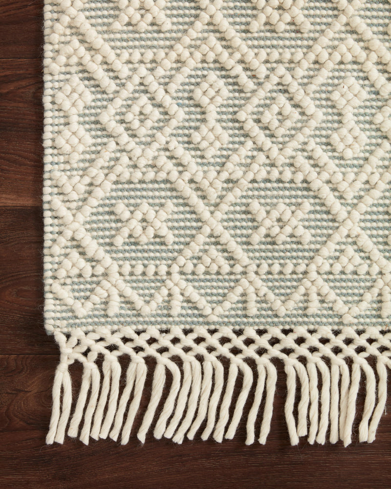 media image for Noelle Rug in Ivory / Blue by Loloi II 243