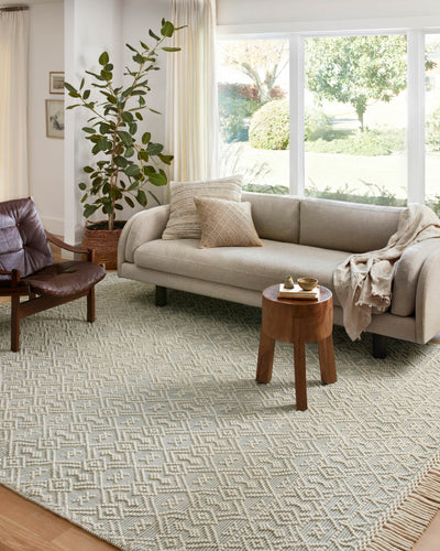 product image for Noelle Rug in Ivory / Blue by Loloi II 6