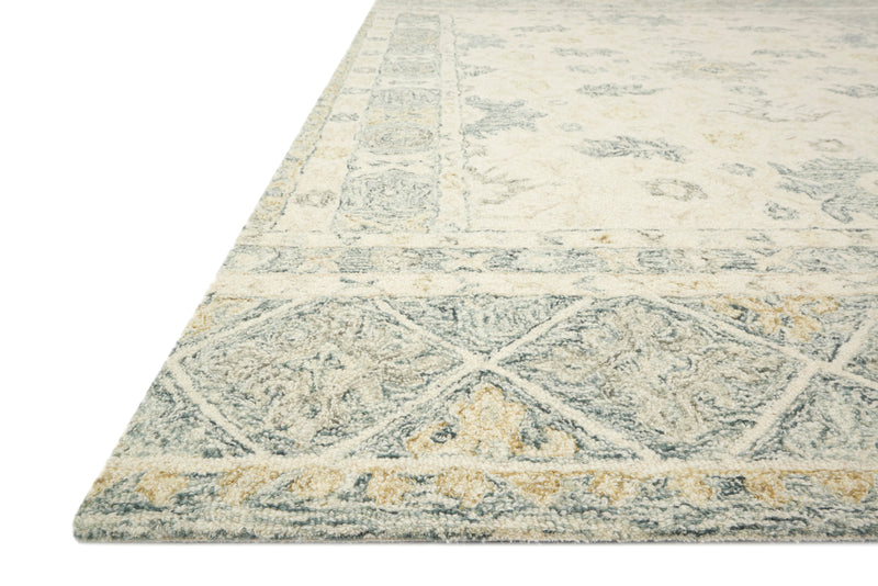 media image for Norabel Rug in Ivory / Slate by Loloi 23