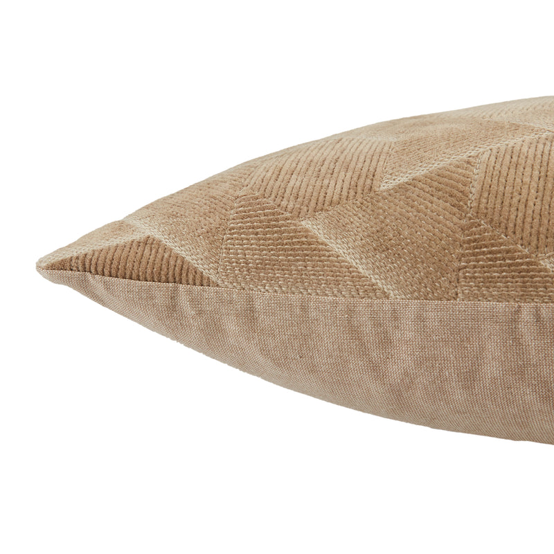 media image for Jacques Geometric Pillow in Beige by Jaipur Living 286