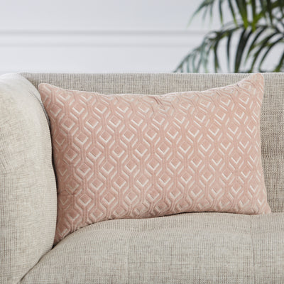 product image for Colinet Trellis Pillow in Blush by Jaipur Living 40