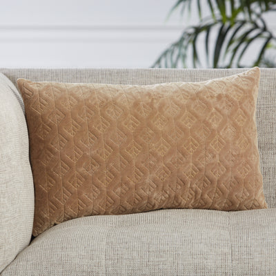 product image for Dakon Trellis Pillow in Beige by Jaipur Living 63