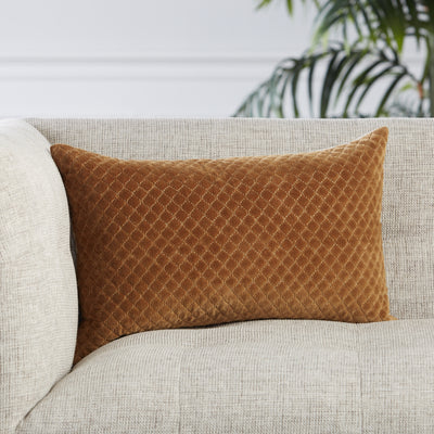 product image for Rawlings Trellis Pillow in Brown by Jaipur Living 3
