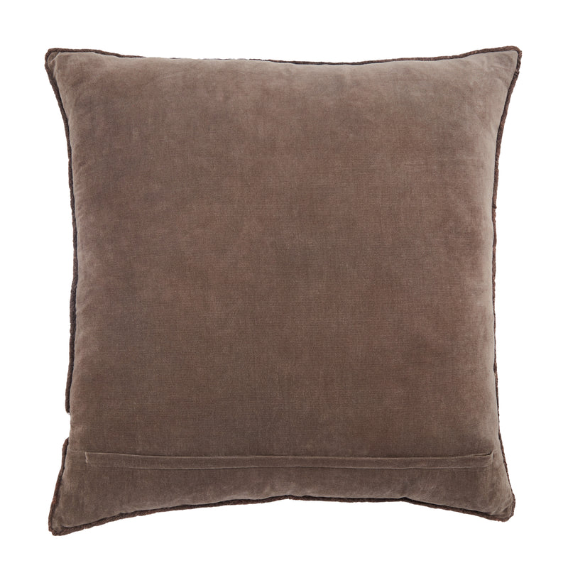 media image for Sunbury Pillow in Dark Taupe by Jaipur Living 212