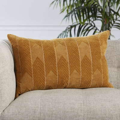 product image for Bourdelle Chevron Pillow in Beige by Jaipur Living 85