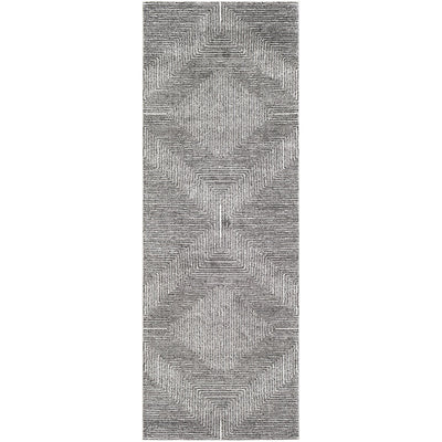 product image for Nepali NPI-2316 Rug in Black & Medium Gray by Surya 37