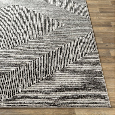 product image for Nepali NPI-2316 Rug in Black & Medium Gray by Surya 21