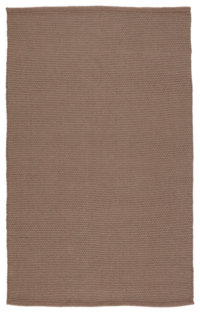 product image for Kawela Indoor/Outdoor Solid Brown Rug by Jaipur Living 76