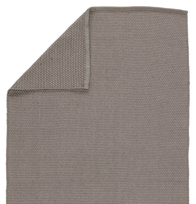 product image for Kawela Indoor/Outdoor Solid Grey Rug by Jaipur Living 59