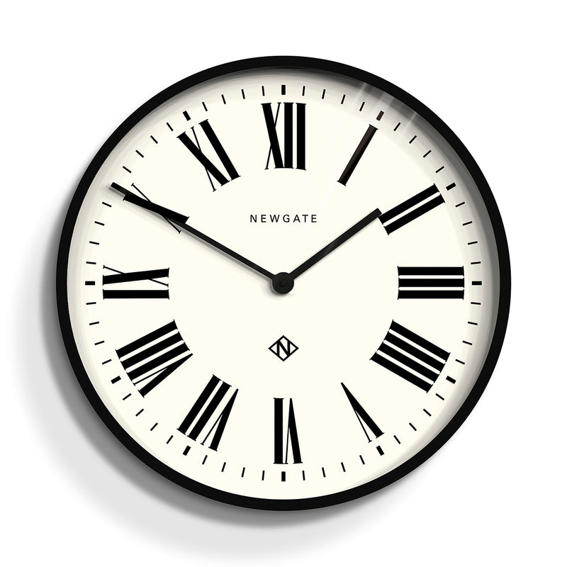 media image for number one italian clock in black 1 260