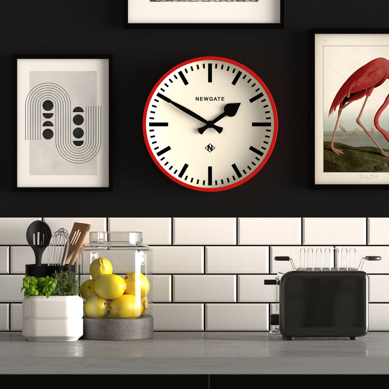 media image for Number Three Railway Wall Clock 282
