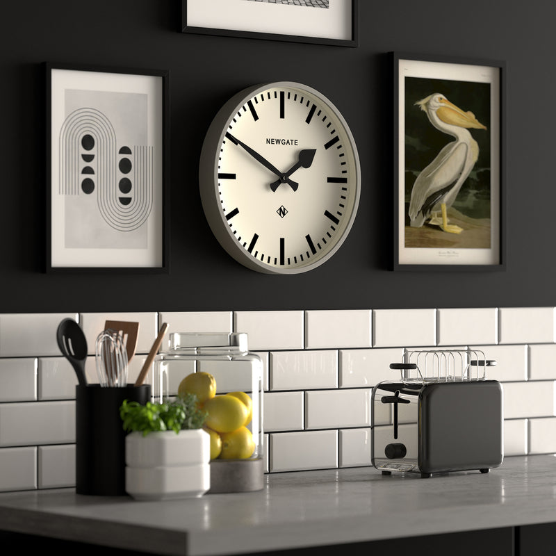 media image for Number Three Railway Wall Clock 260