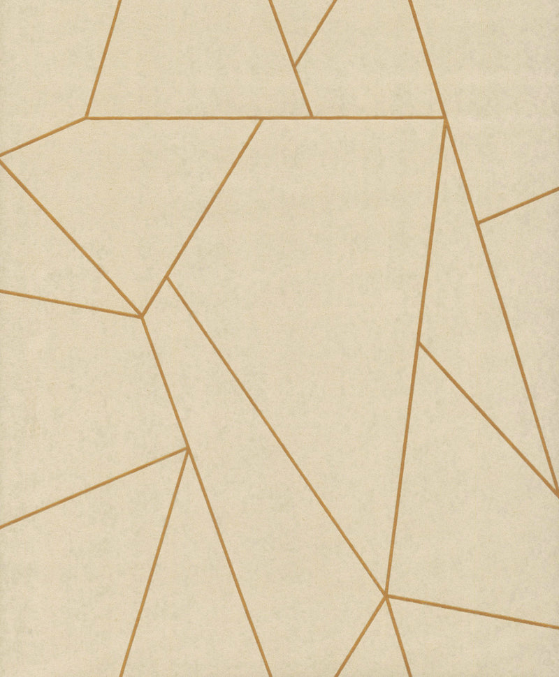 media image for Nazca Wallpaper in Pearl/Gold from the Modern Metals Second Edition 296