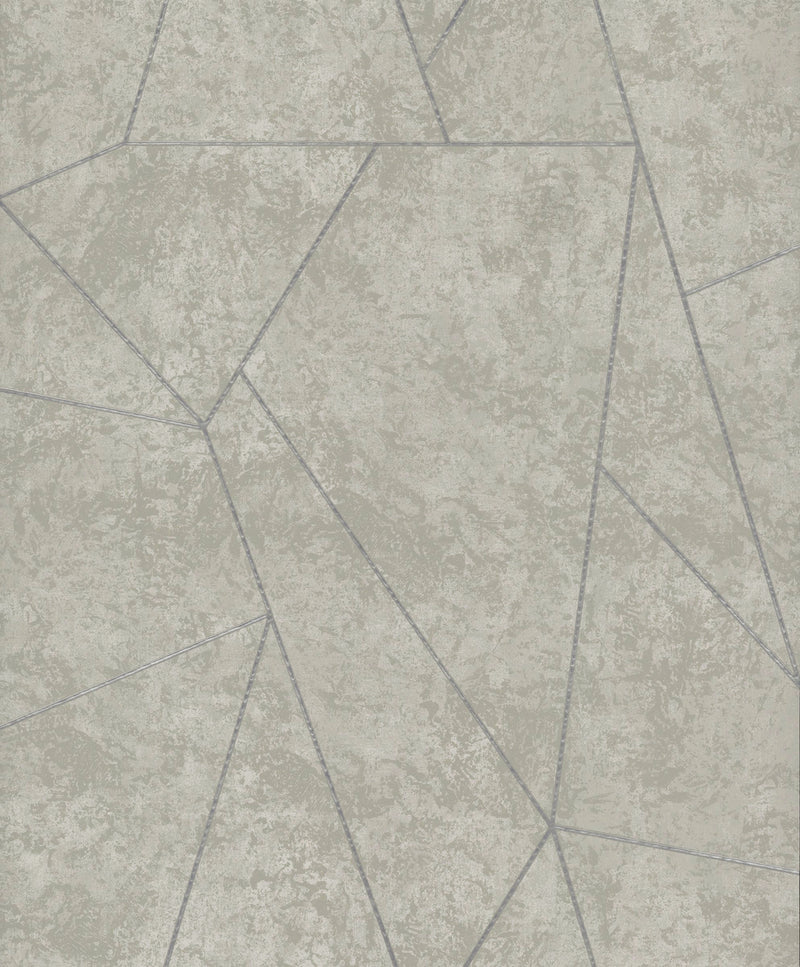 media image for Nazca Wallpaper in Light Grey/Silver from the Modern Metals Second Edition 247