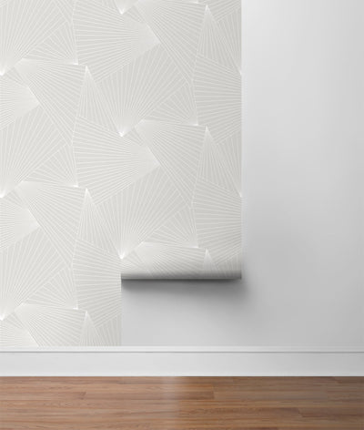 product image for Ray Geo Peel-and-Stick Wallpaper in Granite Dust by NextWall 78