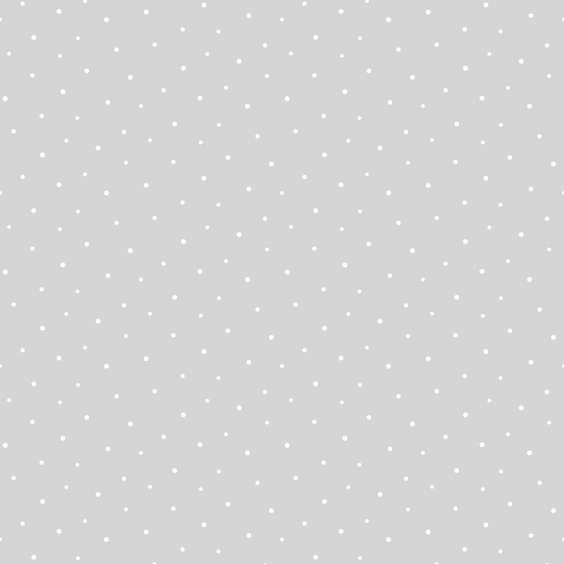 media image for Polka Dots Daydream Grey Peel-and-Stick Wallpaper by NextWall 268