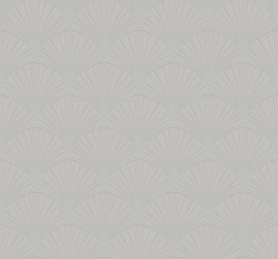 product image for Arches Argos Grey Peel-and-Stick Wallpaper by NextWall 97