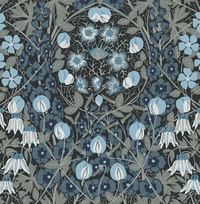 product image of sample tulip garden bluestone peel and stick wallpaper by nextwall 1 560