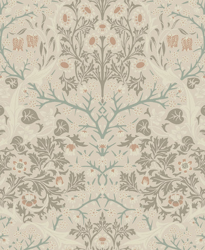 product image of Victorian Garden Lunar Rock & Clay Peel-and-Stick Wallpaper by NextWall 520