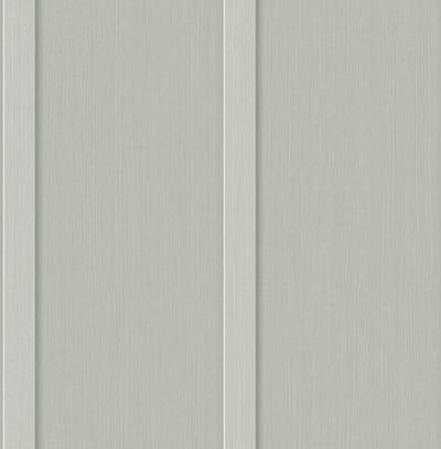 product image of Sample Faux Board & Batten Peel-and-Stick Wallpaper in Harbor Grey 574
