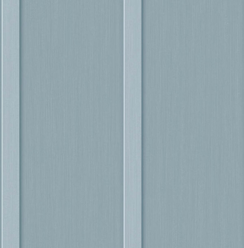 media image for Faux Board & Batten Peel-and-Stick Wallpaper in Blue Stream 213