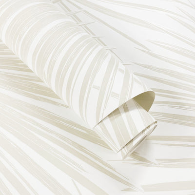 product image for Aruba Palm Peel-and-Stick Wallpaper in Sea Salt 95