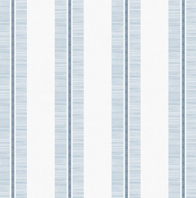 product image of Sample Beach Towel Stripe Peel & Stick Wallpaper in Blue Skies 588
