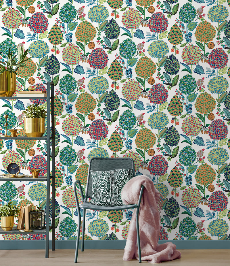 media image for Blooming Bulbs Peel & Stick Wallpaper in Summer Spritz 210