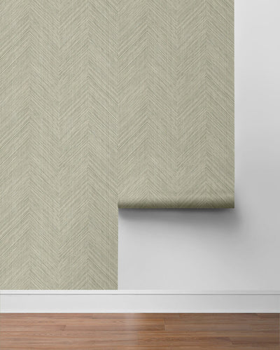 product image for Chevron Stripe Peel & Stick Wallpaper in Neutral 59