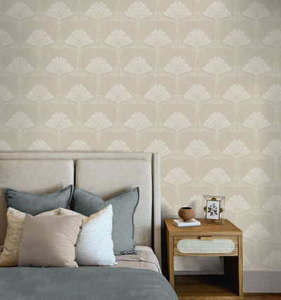product image for Deco Floral Peel & Stick Wallpaper in Ashwood 46