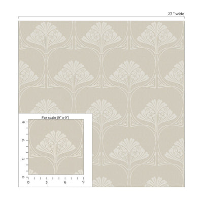 product image for Deco Floral Peel & Stick Wallpaper in Ashwood 98
