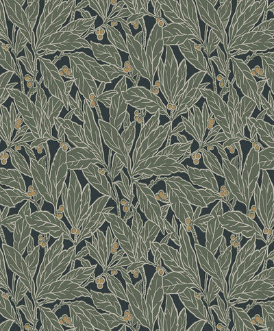 product image of Berry and Leaf Peel & Stick Wallpaper in Rosemary 580