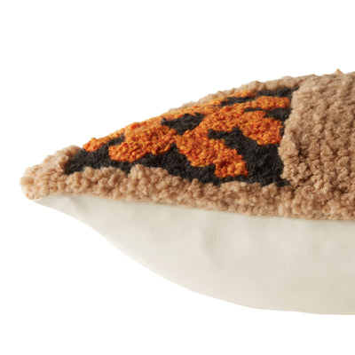 product image for Nazka Kika Indoor/Outdoor Beige & Orange Pillow 3 63