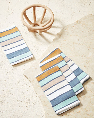 product image for Set of 4 Lago Stripe Napkins design by Minna 19