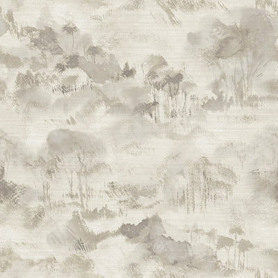 product image of Nara Taupe Toile Wallpaper from the Scott Living II Collection by Brewster Home Fashions 532