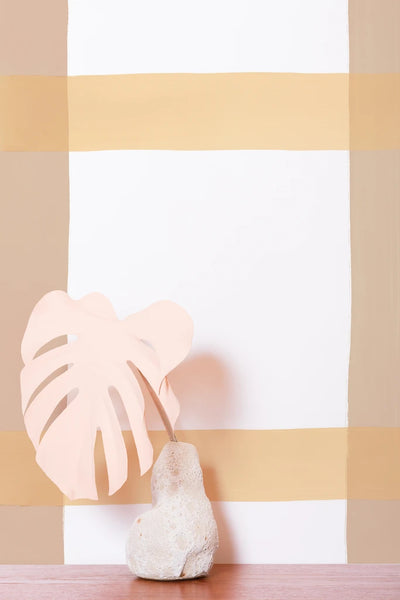product image for Natural Gifts Wallpaper in Clay, Blush, and White by Thatcher Studio 47