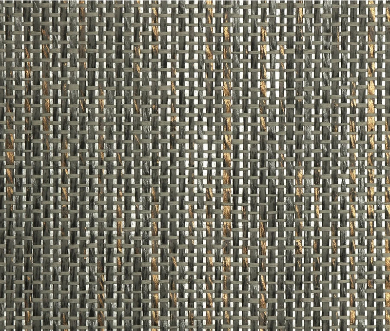 media image for Natural Weave Wallpaper in Charcoal from the Elemental Collection by Burke Decor 220