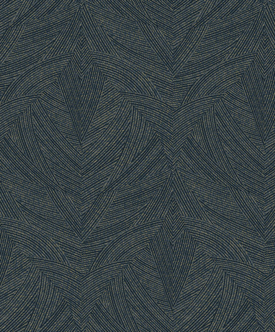 product image of sample navy contoured linework geometric wallpaper by walls republic 1 531