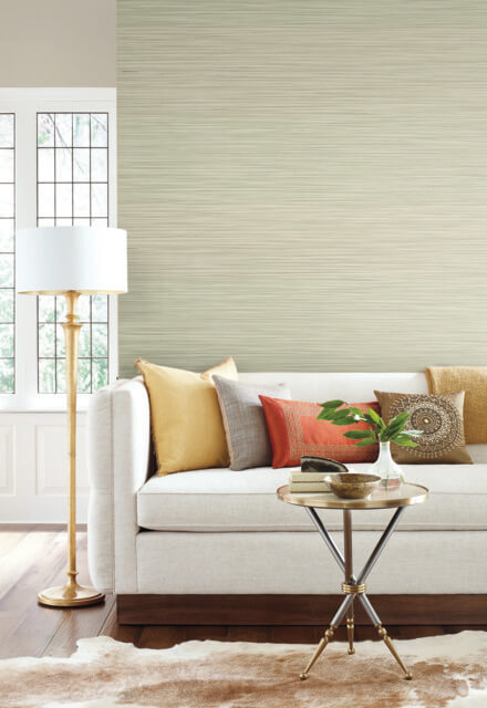 media image for New Horizons Wallpaper in Sage from the Moderne Collection by Stacy Garcia for York Wallcoverings 224