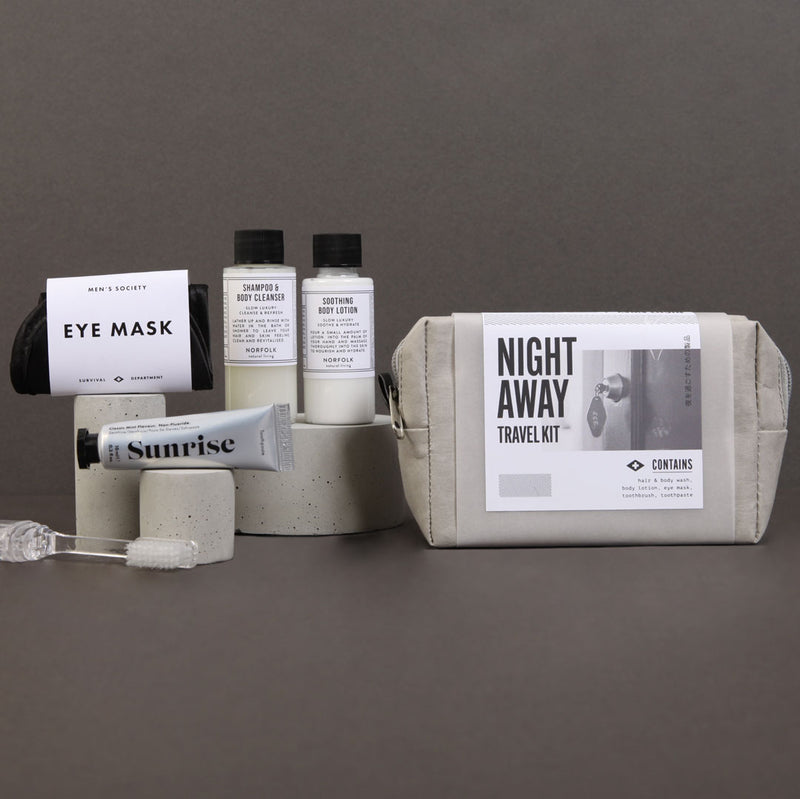 media image for night away travel kit design by mens society 3 274