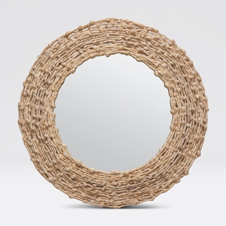 media image for Nina Knotted Seagrass Mirror 219