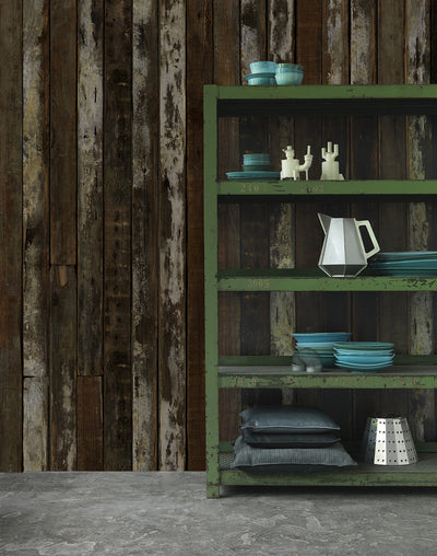 product image for No. 13 Scrapwood Wallpaper design by Piet Hein Eek for NLXL Wallpaper 41
