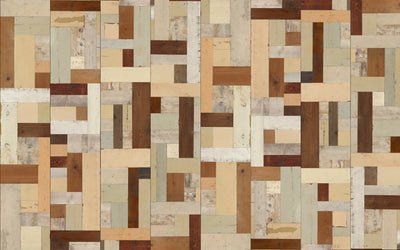 product image for No. 6 Scrapwood Wallpaper design by Piet Hein Eek for NLXL Wallpaper 0
