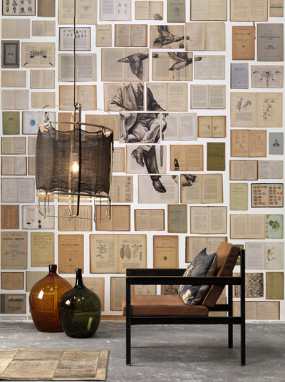 product image of sample no 1 biblioteca wall mural by ekaterina panikanova for nlxl 1 587