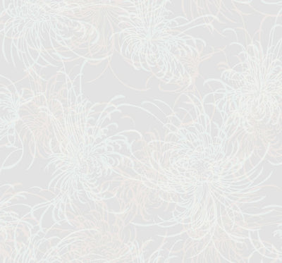 product image of Noell Floral Wallpaper in Off-White from the Casa Blanca II Collection by Seabrook Wallcoverings 578