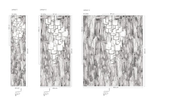 product image for nordic waterfall led wallpaper by meystyle 2 39