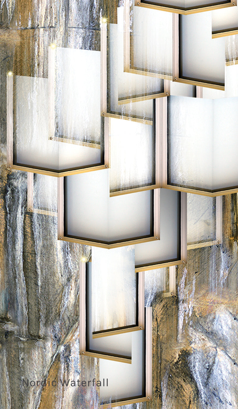 media image for nordic waterfall led wallpaper by meystyle 1 262