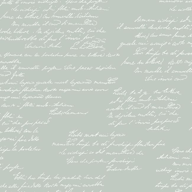 media image for Noteworthy Wallpaper in Soft Mint from the Magnolia Home Collection by Joanna Gaines for York Wallcoverings 217