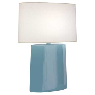 product image of steel blue victor table lamp by robert abbey ra ob03 1 579