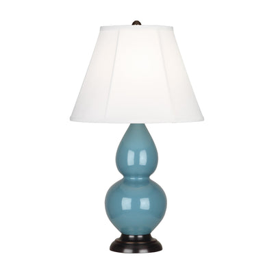 product image for steel blue glazed ceramic double gourd accent lamp by robert abbey ra ob10 5 43